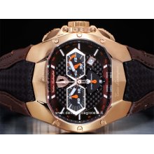 Tonino Lamborghini GT1 NEW 810RG pink gold IPG stainless steel watch