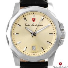 Tonino Lamborghini Swiss Movement Men's Watch En033l.206 Silver/black