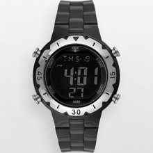 Trax Stainless Steel Digital Chronograph Watch