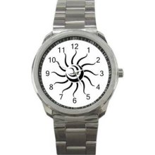 Tribal Tattoo Sport Metal Watch 21