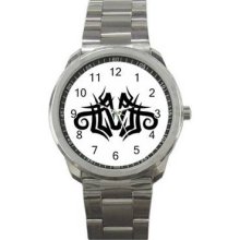 Tribal Tattoo Sport Metal Watch 26