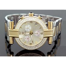 Unisex Aqua Master Diamond Watch 3.25 ct w-93c