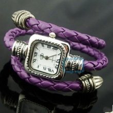 Unisex Retro Style Chain Quartz Alloy Dial Multi-color Wrist Watch