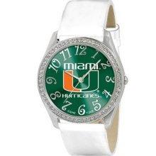 University Of Miami Glitz Ladies Watch - Col-gli-mia