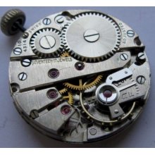 Use Swiss Round Watch Movement 24.5 Mm For Parts