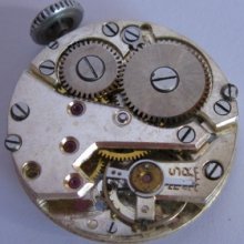 Used Hp 87 Watch Movement 15 Jewels For Parts