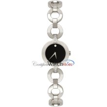 Used Pre Owned Movado 606263 Watch Belmoda Ladies 0606263 Missing One Link Used