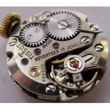 Used Tissot 709 Lady Watch Movement + Dial For Part