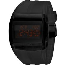 Vestal Crusader Trans Blk Blk Blk Watch - Black regular