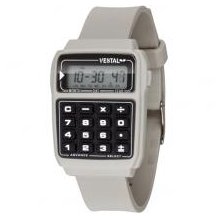 Vestal Datamat Low Frequency Collection Watches Pewter/Black One Size Fits All