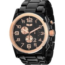 Vestal De novo Watch - Black/Rosegold DEV010