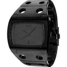 Vestal Destroyer Watch - Black / Brushed -