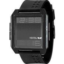 Vestal Digichord Watch - Black / Black / Black -