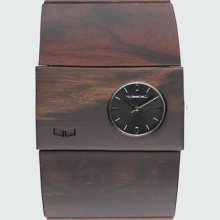 Vestal Rosewood Watch Burnt Ebony One Size For Women 20392310001