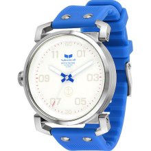 Vestal USS Observer Watch - Blue/Silver/White OB3S005