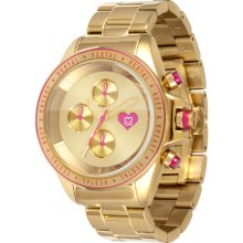 Vestal ZR-2 Keep A Breast Watch - Polisehd Gold/Gold/Gold ZR2K002