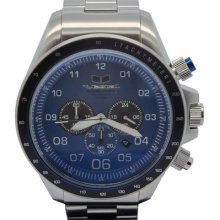 Vestal Zr-3 Silver/navy/brushed Watch Zr3023