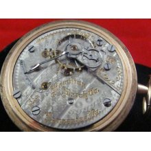 Vintage 18s Hamilton 940 21j Pocketwatch Running