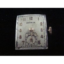 Vintage Benrus 17j Wristwatch Movement Model Ax 3