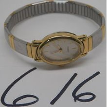 Vintage Jewelry Watch Ladies Timex Quartz 616