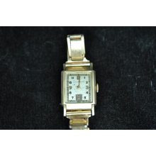 Vintage Mens Girard Perregaux Wristwatch Caliber 86 Keeps Time