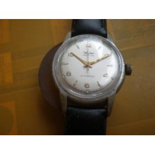 Vintage Swiss Wyler 17j Manual Men's Watch Military