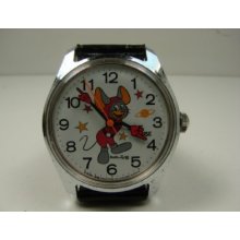 Vintage Walter Lantz Comic Watch By Citizen.