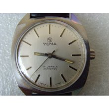 Vintage Yema 17j Manual Men's Watch