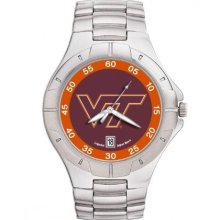 Virginia Tech Hokies Pro II Stainless Steel Watch