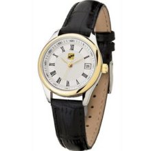 Watch Creations Ladies' 2-Tone Gold & Silver Watch with Leather Strap Promotional