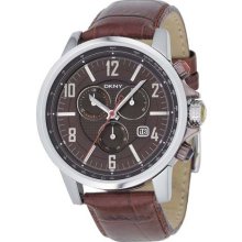 Watch Dkny Donna Karan Men Ny1324 MenÂ´s Brown