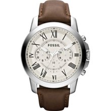 Watch Fossil Grant Fs4735 MenÂ´s White