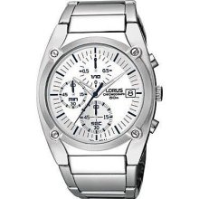 Watch Lorus Urban Chr Uo Ss Silver Sunray