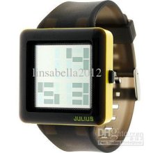 Watch Rubber Watch Silica Gel Unisex Table Led Electronic Watch Lcd