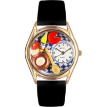 Whimsical Watches Kid s Gourmet Quartz Leather Strap Watch