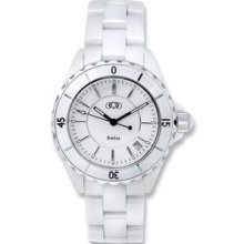 White Ceramic Couture Watch for Ladies and Men