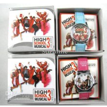 Wholesale 20 Pc Cartoon High School Musical 3 Wristwatch With Box