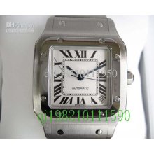 Wholesale Watch Santos Stainless Steel Mens Automatic