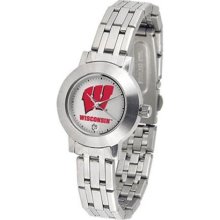 Wisconsin Badgers NCAA Womens Steel Dynasty Watch ...