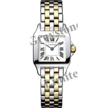 Women's Cartier Santos Demoiselle Quartz Watch - W25066Z6