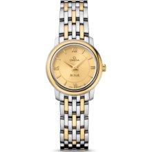 Women's Omega DeVille Prestige New Collection 24.4mm Qtz 424.20.24.60.08.001 Watch