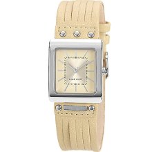 Women's Square Natural Strap Watch