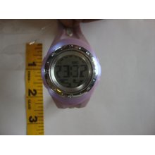 Women's Wrist Watch Digital Purple Water Resistant Lights Up