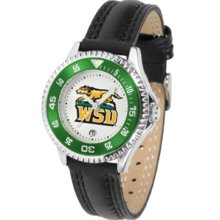 Wright State Raiders Competitor Ladies Watch with Leather Band