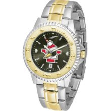 Youngstown State Penguins YSU Mens Two-Tone Anochrome Watch