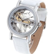 Yves Camani Men's Automatic Watch Grimaud Automatik Skeleton Yc1032-G Yc1032-G With Leather Strap