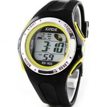 1x Universal Sport Multifunctional Msg Electronic Watches Waterproof Wrist Watch