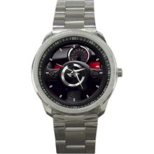 2011 MINI John Cooper Convertible Steerng Wheel Sport Metal Watch - Stainless Steel