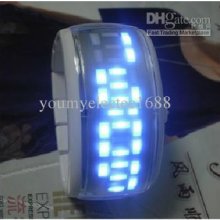 2012 Mix Color Led Watch Bracelet Digital Led Watches With Gorgeous