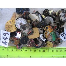 50+pc Assorted Quartz Watch Movement Parts Watch Asis